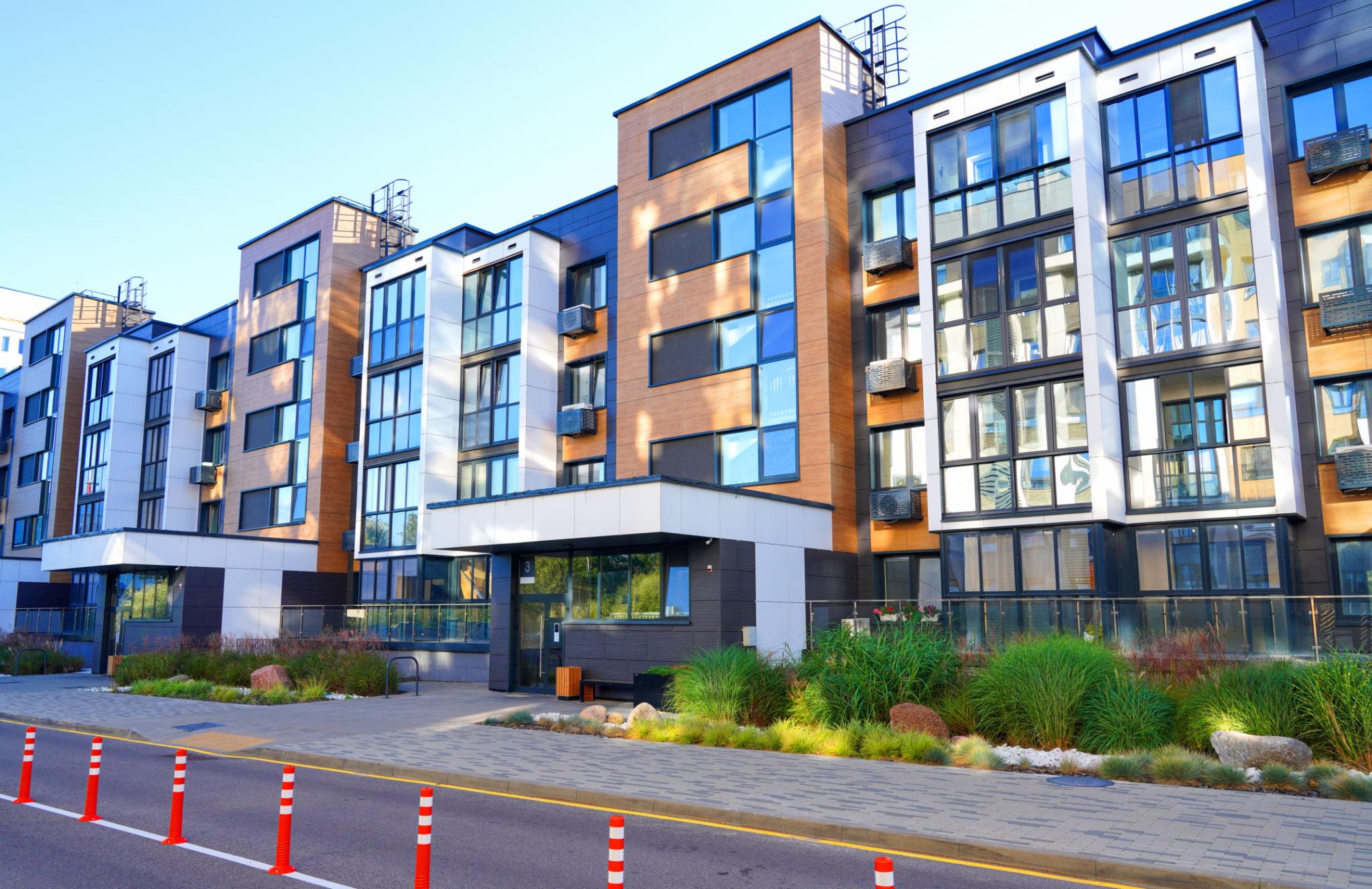 Modern apartman kompleksi - Gen-Work gayrimenkul danışmanlığı